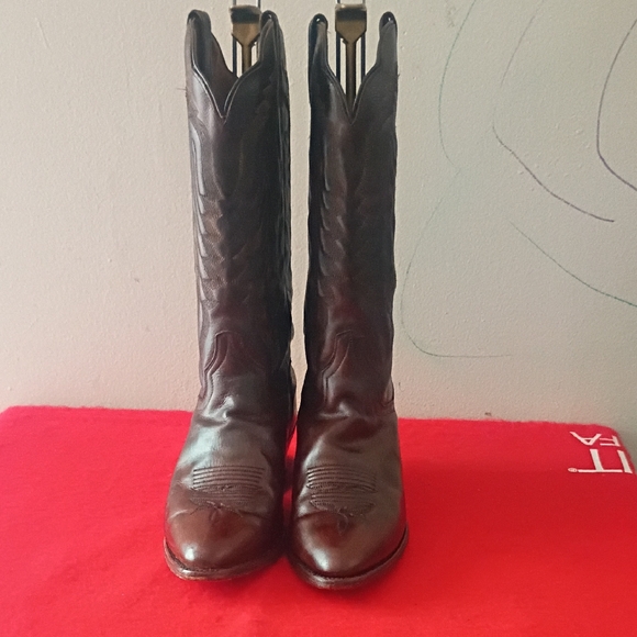 Dan Post Shoes - Classic Brown Leather Women's Boots